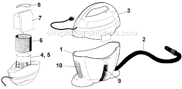 Part Location Diagram of 244119-00 DeWALT Nozzle